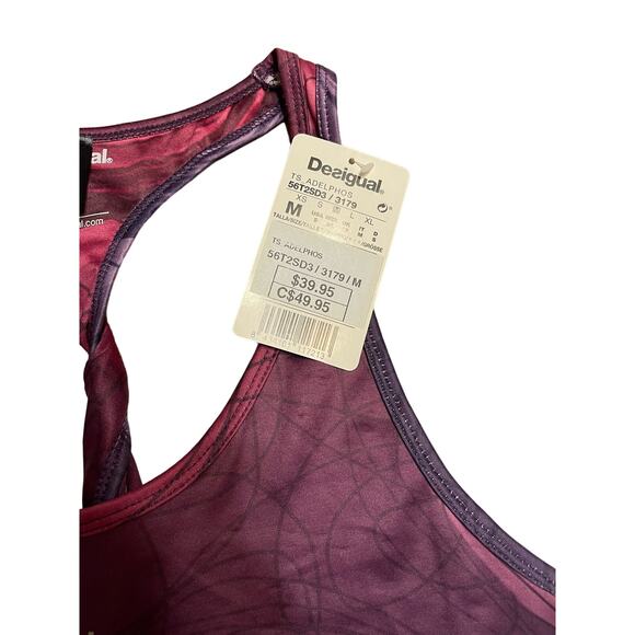 Desigual Pink and Purple Women's Blouse - Picture 3 of 4